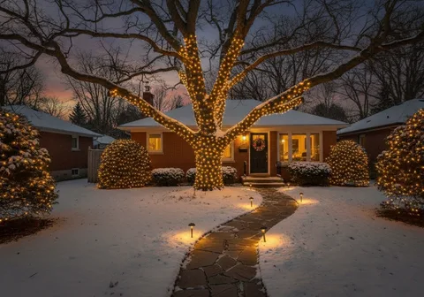 Tree & Landscape Lighting in Burlington